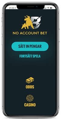 no account bet sverige